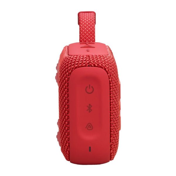 JBL Go 4 Ultra-Portable Bluetooth Speaker - 5.3   Red Supply