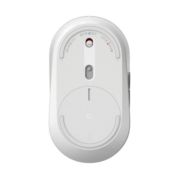 Xiaomi Dual Mode Wireless Mouse Silent Edition - Up to 8m   Bluetooth   USB   White Online