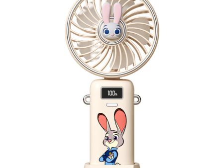 Disney QS-F03 Portable Handheld Fan - Beige Online Hot Sale