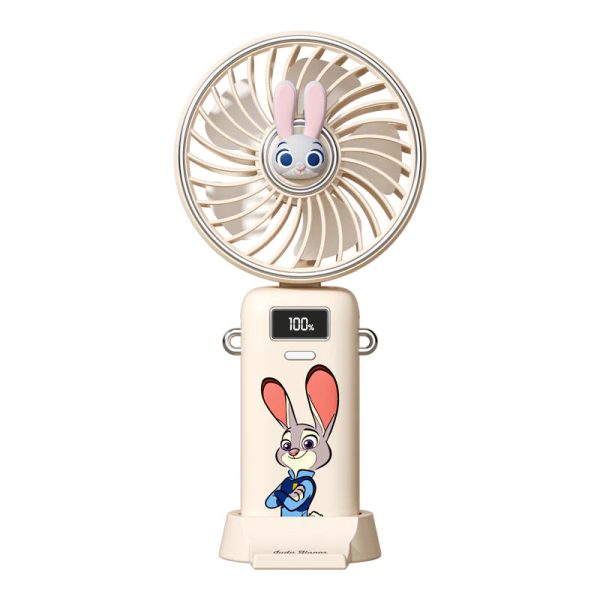 Disney QS-F03 Portable Handheld Fan - Beige Online Hot Sale