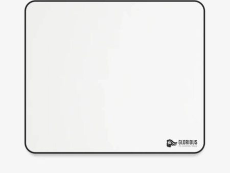 Glorious Large Gaming Mouse Pad - 11 x13    White Edition Supply