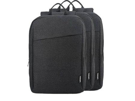 Lenovo B210 Casual Backpack - 15.6-inch   Charcoal Black - Laptop Bag   Pack Of 3 Cheap