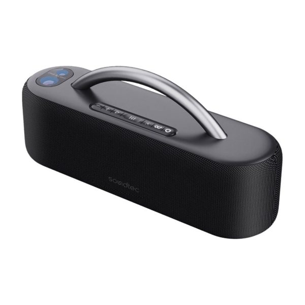 Porodo Soundtec Star Light Portable Speaker - Black on Sale