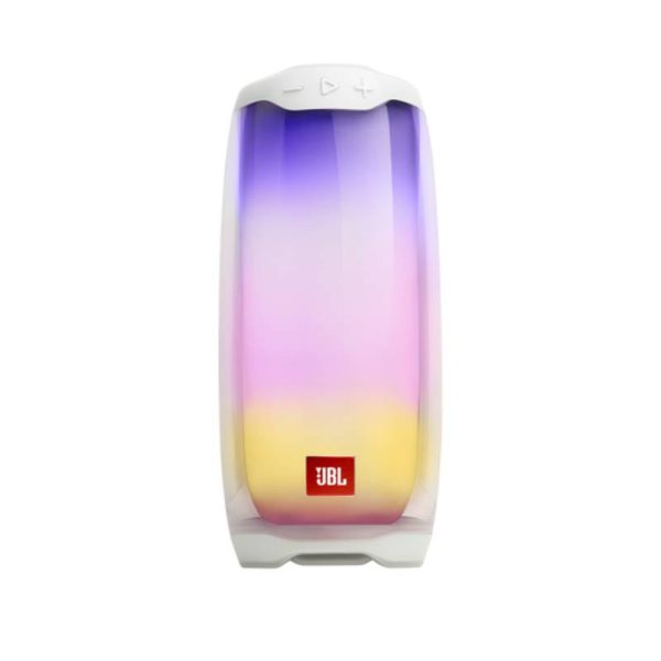 JBL Pulse 4 Portable Bluetooth Speaker - 20W   Bluetooth   White Hot on Sale