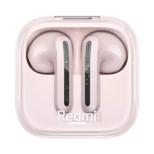 Redmi Buds 6 Active Earbuds - Bluetooth   Transparent Pink on Sale