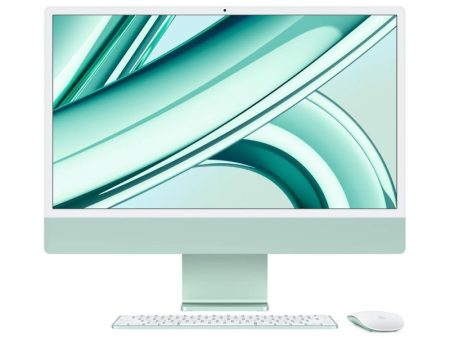 Apple iMac - 24    M3   8-Core CPU   10-Core GPU   16 Core Neural Engine   8GB RAM   256GB SSD   Arb Eng   Green   1YW Online Sale