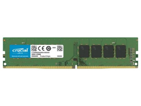 Crucial Basics Memory - 8GB   DDR4   288-pin   3200MHz   Desktop Memory Module Online now