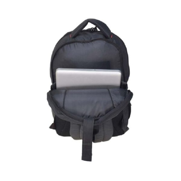 Swiss Military Champ Backpack - Black Grey Cheap