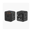 XPower WSS1 3-Outlet Cube Extension Socket - 20W    Black Cheap