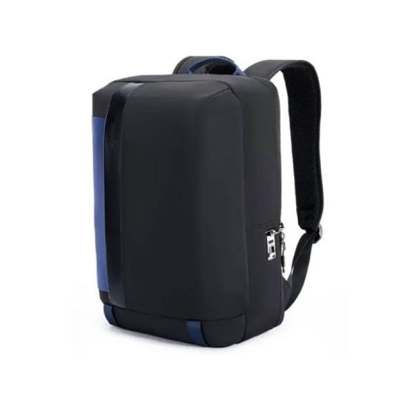 Porodo Lifestyle Urban Laptop Backpack - Black Blue on Sale