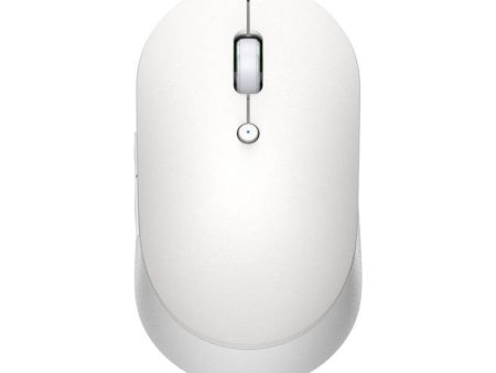 Xiaomi Dual Mode Wireless Mouse Silent Edition - Up to 8m   Bluetooth   USB   White Online