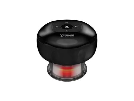 XPower CP1 3 In-1 Therapy Cupping Massager - Black Online now