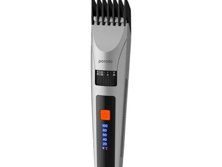 Porodo Lifestyle Cordless Hair Clipper With All-In-One Grooming Kit - Gray For Cheap