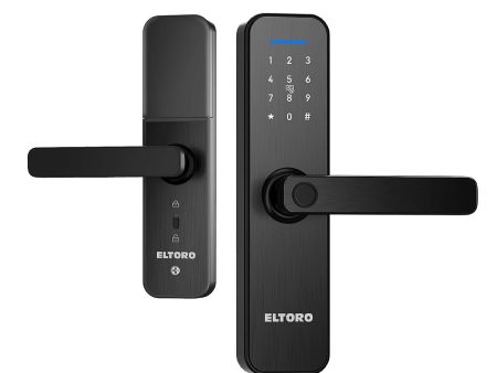 Eltoro Smart Lock  With Access Card For The Smart Lock 2 Pcs - Black Online now