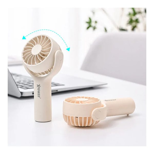 Xpower F15 Mini Portable Fan - Khaki For Cheap