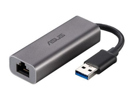 ASUS (USB-C2500) Ethernet Adapter - USB 3.2 Gen1 Type-A   LAN Fashion