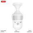 XO CR05 Magic Bulb 300W Pixel Camera - 3MP   2.4G   WiFi   Bluetooth   E27 Network - White Sale