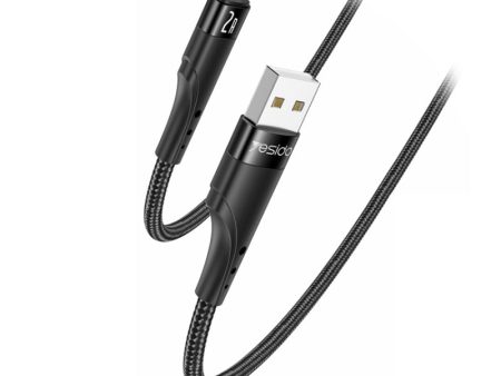 Yesido CA109 Fast Charging Data Cable - 3M   USB   Micro - Black Cheap