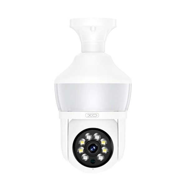 XO CR05 Magic Bulb 300W Pixel Camera - 3MP   2.4G   WiFi   Bluetooth   E27 Network - White Sale