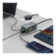 XPower PS1C 5 x Output Power Strip - 65W   Transparent Black Hot on Sale