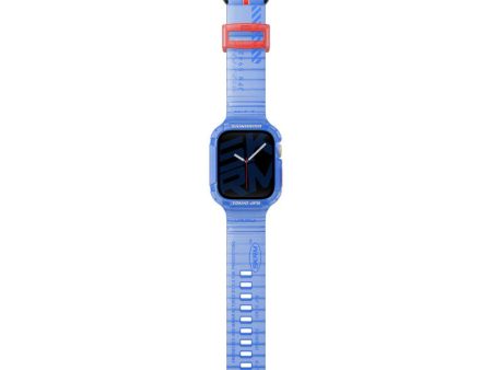 SKINARMA Apple Watch Strap Saido 45 44 mm - Blue Online Sale