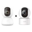 Xiaomi Smart Camera C300 - 2K   Wi-Fi + C200 Outdoor Smart Camera - 1080p   White - Bundle Offer For Cheap