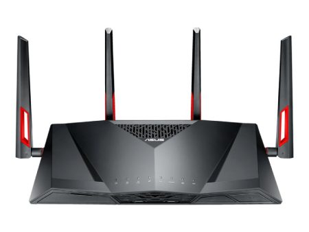 ASUS (DSL-AC88U) AC3100 Wi-Fi Gigabit Modem Router - 5GHz (1734 Mbps)   USB 3.0   Gigabit WAN   Gigabit LAN Fashion