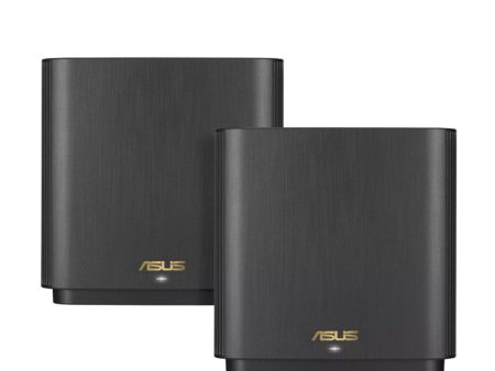 ASUS (XT8) ZenWi-Fi AX6600 Whole Home Tri-Band Mesh WiFi 6 - 5GHz (1201 Mbps)   USB 3.1 Gen 1   Gigabit WAN   Gigabit LAN - Black (2-Pack) on Sale