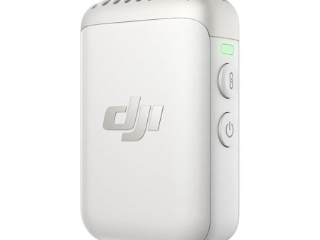 DJI Mic 2 Transmitter Microphone - 2.4 GHz   360mAh   Bluetooth   USB-C - Pearl White For Discount