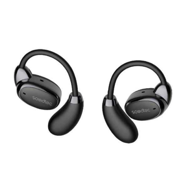 Porodo Soundtec Aero Tune Open Earbuds - Wireless   Black on Sale