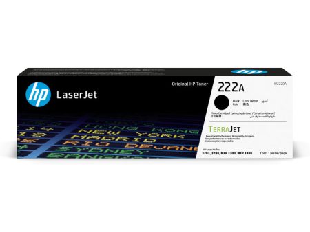 HP 222A Black Original LaserJet Toner Cartridge - 1300 Pages   Black Color   Toner Cartridge Online Sale