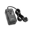 XPower PS1C 5 x Output Power Strip - 65W   Transparent Black Hot on Sale