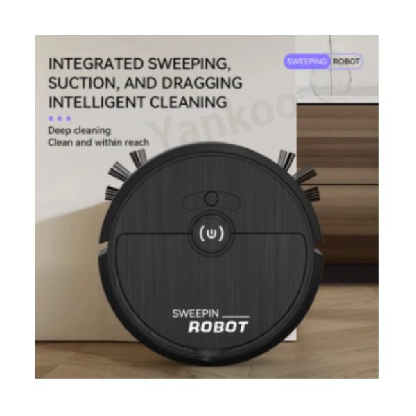 Household Mini Sweeping Robot - Black Fashion