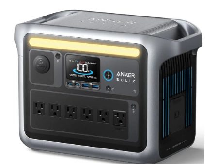 Anker SOLIX C1000 Portable Power Station - 1800W   1056Wh   Black Discount