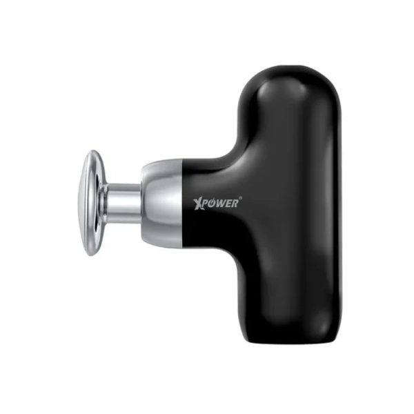 XPower MG18 2-in-1 Mini Hot Compress Massage Gun - Black on Sale