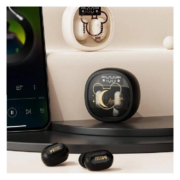 Disney QS-HWT02 Bluetooth Wireless headphones - Mickey Black For Cheap