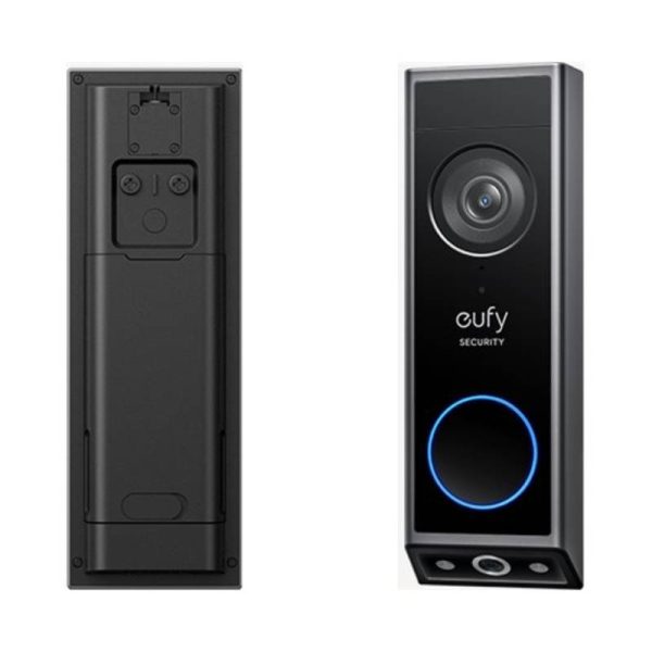 Eufy Video Doorbell E340 Kit With Chime 2K Dual Cameras - Black Online Hot Sale