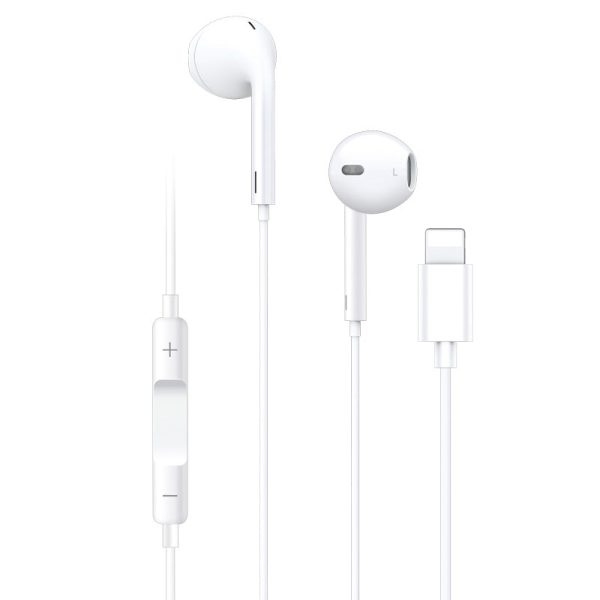 Yesido YH20 Original Lightning In-Ear Noise Cancelling Earphones - White Supply