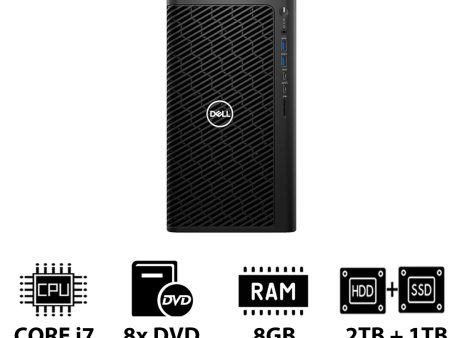 Dell Precision 3660 Tower Workstation - i7-12700K 3.60GHz   12-Cores   8GB   2TB HDD + 1TB (NVMe M.2 SSD)    Win 10 Pro   3YW For Discount