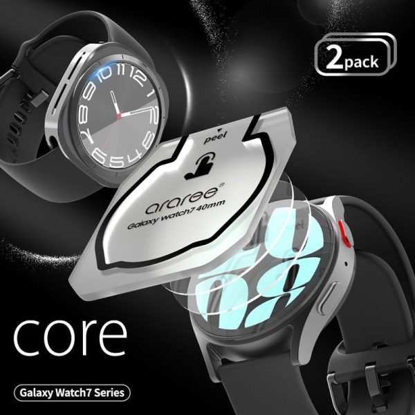 Araree Core Glass Screen Protector For Galaxy Watch 7 Ultra (2 Pcs) - Clear Online Sale