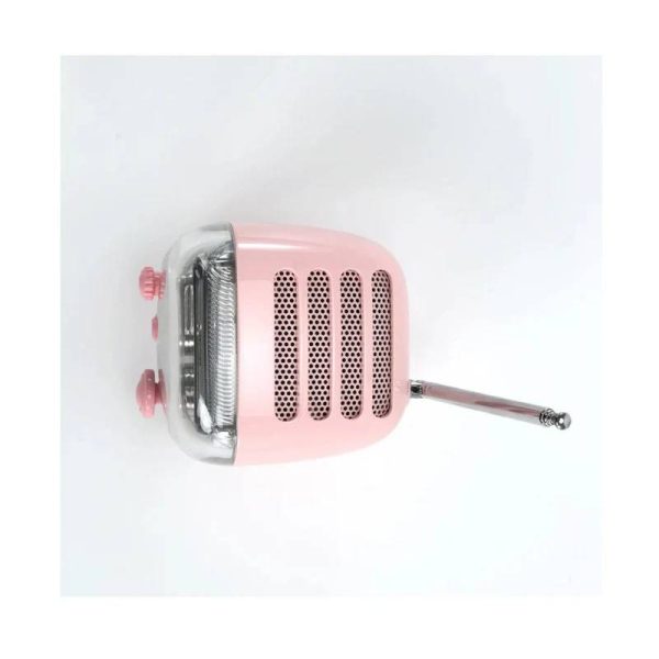 Divoom Tiivoo-2 Photo Album & Lyrics Bluetooth Mini Speaker - Light Pink Online now