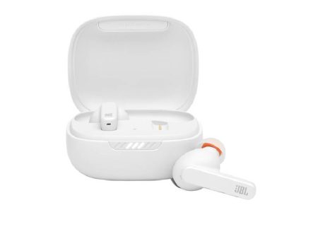 JBL Live Pro+ TWS True Wireless Noise Canceling Earbuds - White Hot on Sale