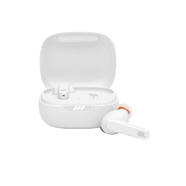 JBL Live Pro+ TWS True Wireless Noise Canceling Earbuds - White Hot on Sale