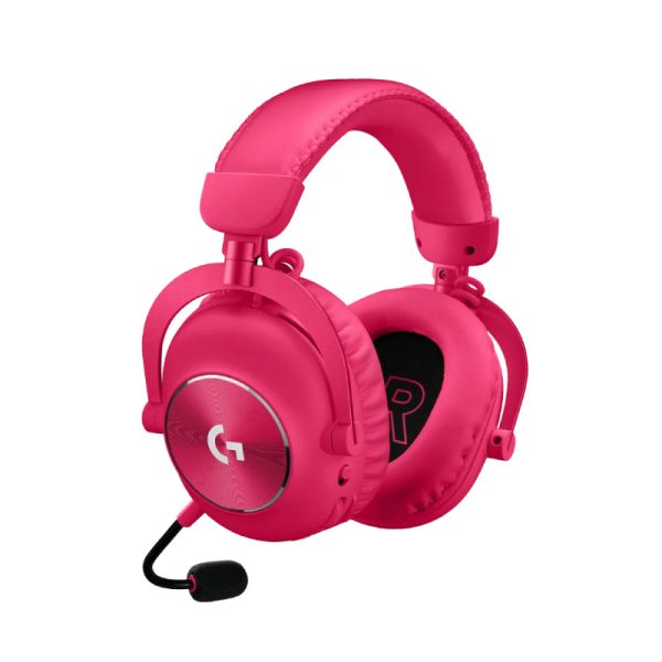 Logitech PRO X2 LIGHTSPEED Gaming Headset -  Wireless   Bluetooth   Pink Online Hot Sale