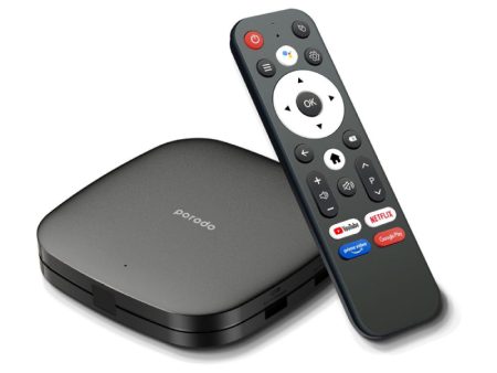 Porodo Android Video Streaming TV Box - Black Supply