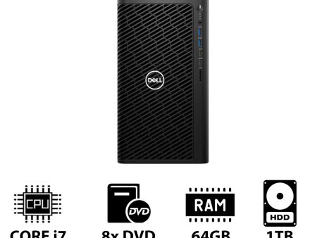 Dell Precision 3660 Tower Workstation - i7-12700K 3.60GHz   12-Cores   64GB   1TB    Win 10 Pro   3YW Fashion