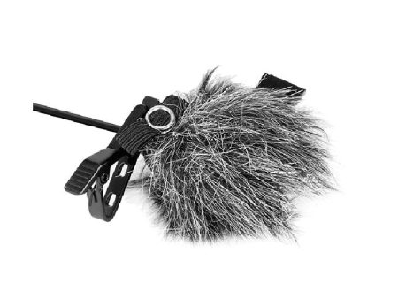 BOYA BY-B05 Microphone Furry Windscreen - 3.5mm   Wireless - Black For Sale