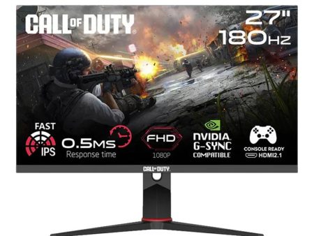 GameOn Call of Duty - 27  FHD   0.5ms   180Hz   HDMI   DisplayPort - Monitor Hot on Sale