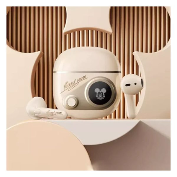 Disney QS-T8 Bluetooth Wireless headphones - Mickey Beige Hot on Sale