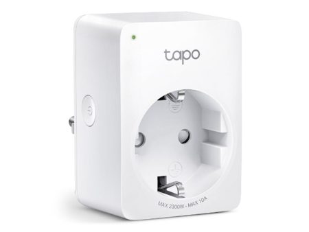 TP-Link (Tapo P100) Mini Smart Wi-Fi Socket - WiFi   2.4 GHz - White Hot on Sale